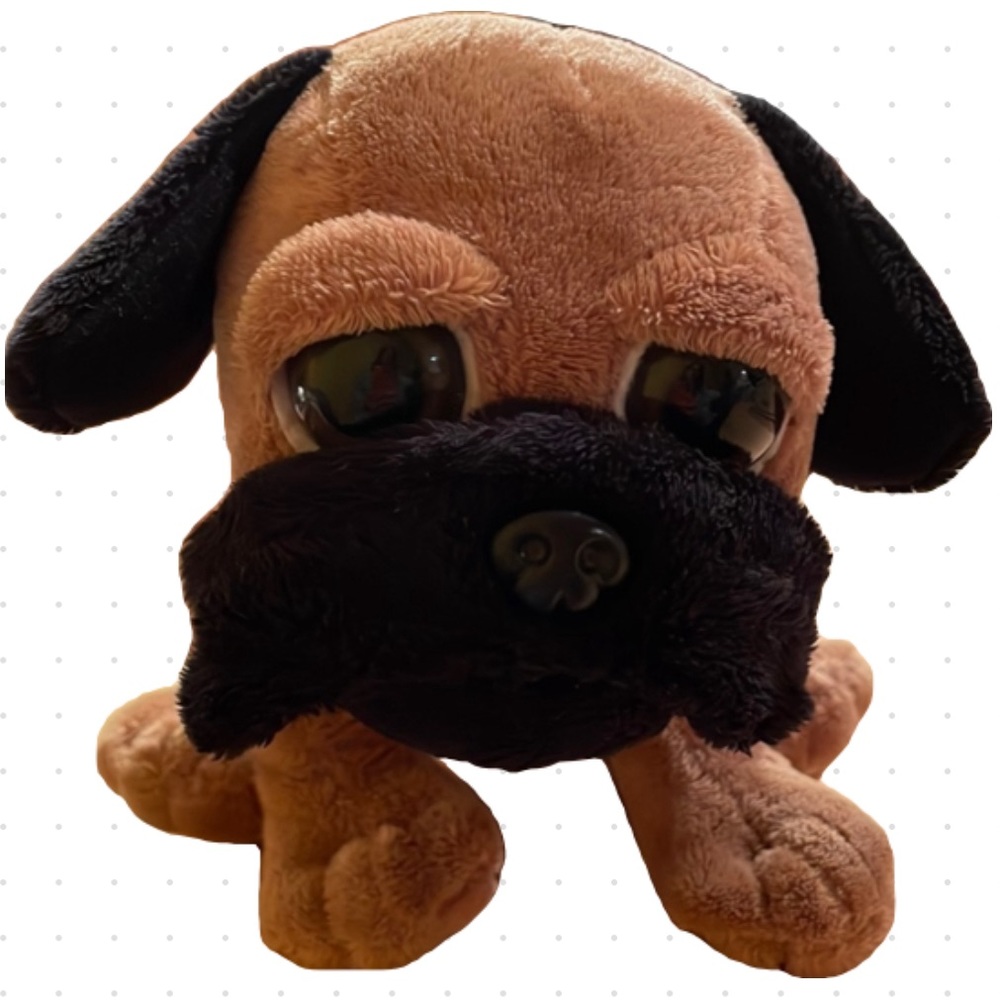 The Petting Zoo stuffed dog - fair condition